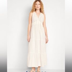 Fit‎ & Flare Crinkle Gauze Maxi Dress- Sold Out Old Navy
